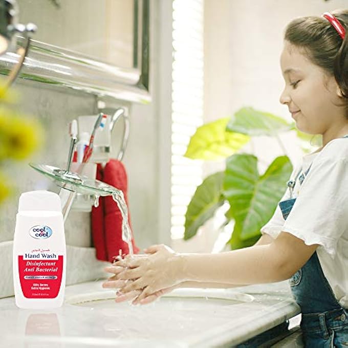 Cool & Cool ANTIBACTERIAL DISINFECTANT HAND WASH 250 ML - ENRICHED WITH VITAMIN E, CONVENIENT, MOISTURIZING & NOURISHING - Image 2